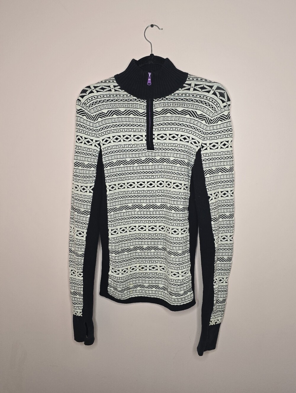 SKYR 1/4 zip ski sweater